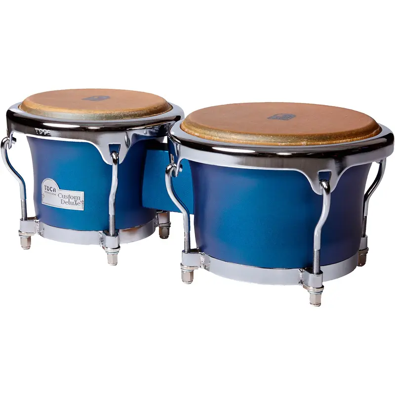 Toca Custom Deluxe Matte Finish Bongos