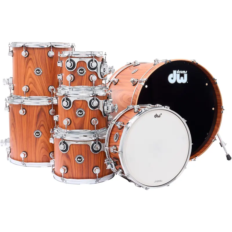 DW DWe Wireless Acoustic-Electronic Convertible 7-Piece Shell Pack With 22" Bass Drum