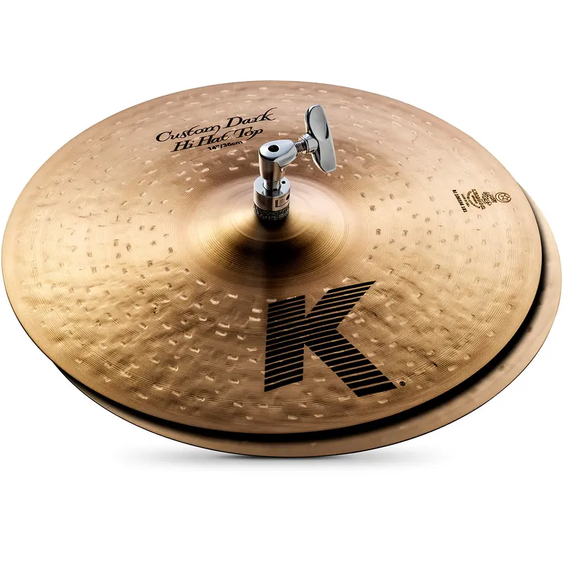 Zildjian K Custom Dark Hi-Hat Cymbal Pair