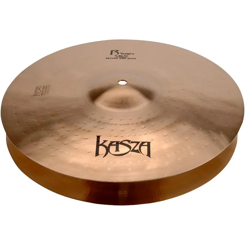 Kasza Cymbals Light Top/Heavy Flat Bottom Skinny Fat Rock Hi-hats