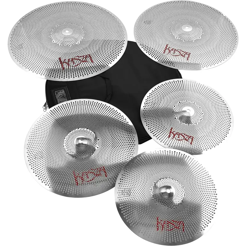 Kasza Cymbals Quiet on the Set Practice Cymbal Pack