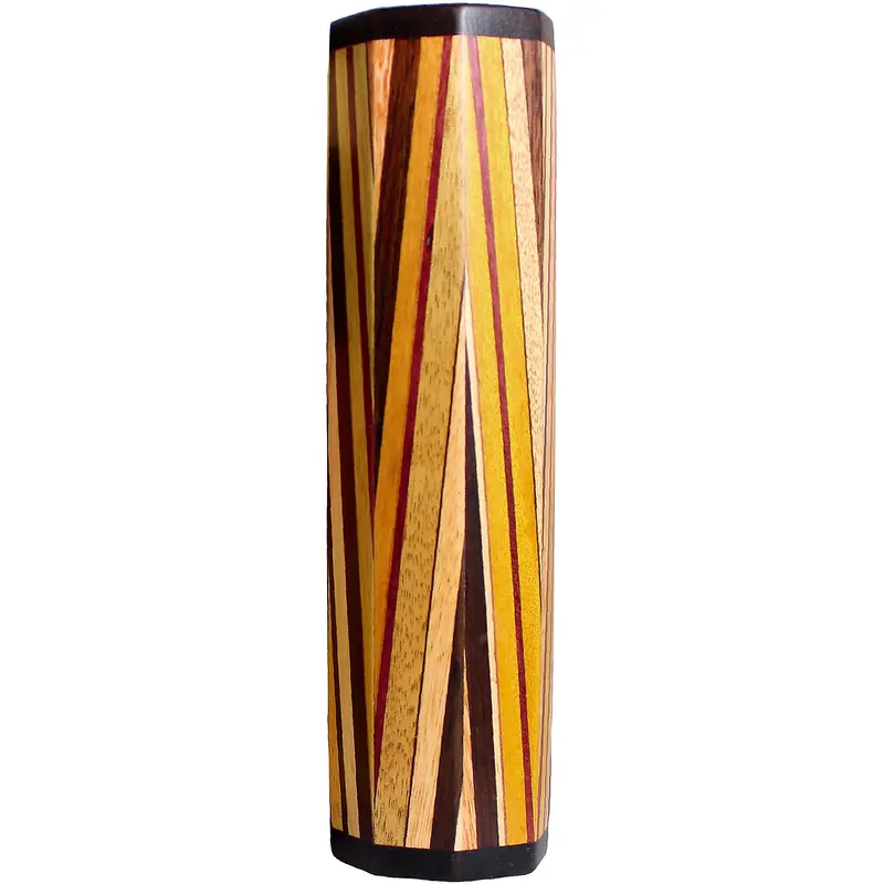 A-Tempo Percussion Kaleidoscope Pattern Designer Hardwood Shaker