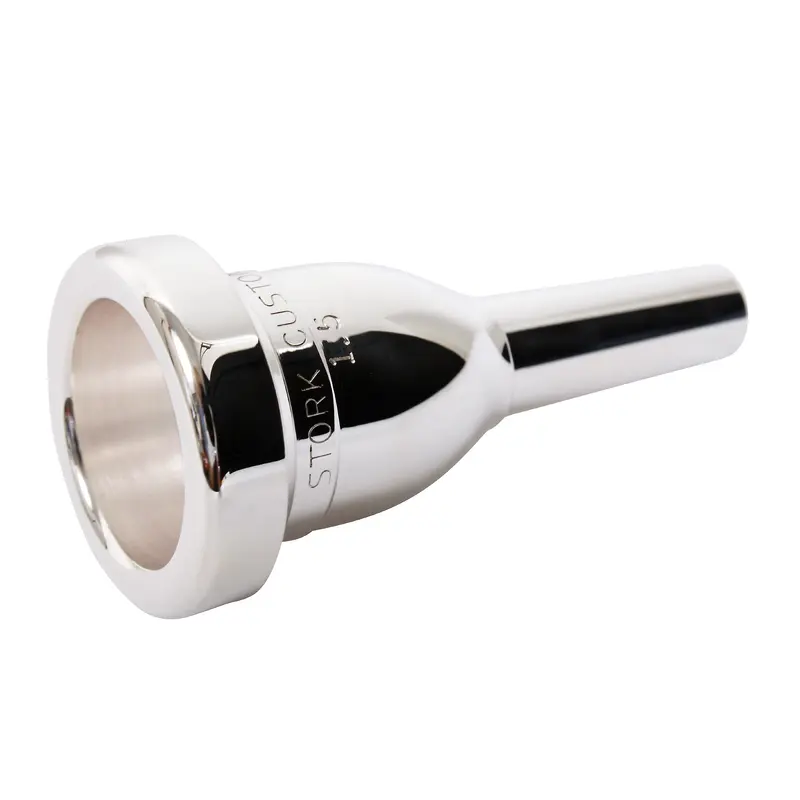 Stork Custom Series Bass Trombone Mouthpiece in Silver