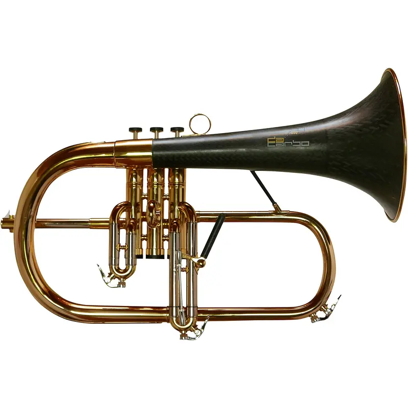 daCarbo Professional Series Flugelhorn with Carbon Fiber Bell