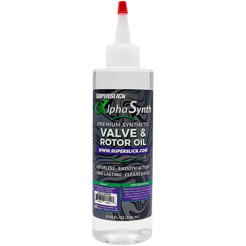 Superslick AlphaSynth Light Viscosity Synthetic Valve and Rotor Oil Refill