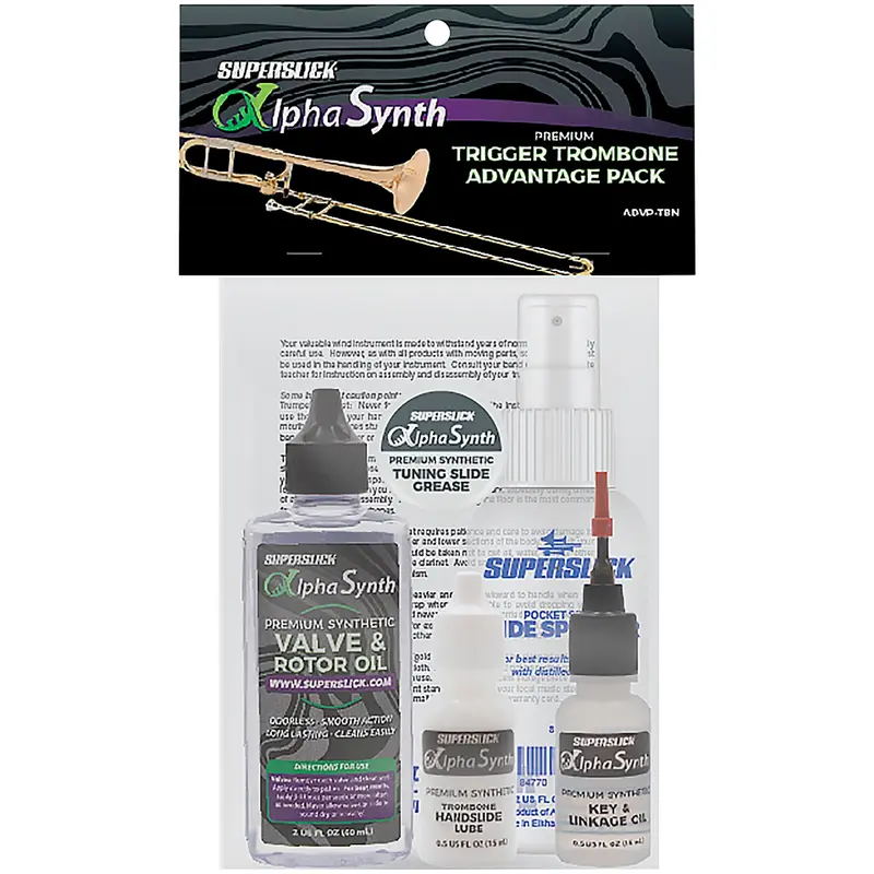Superslick AlphaSynth Trigger Trombone Advantage Lubrication Pack