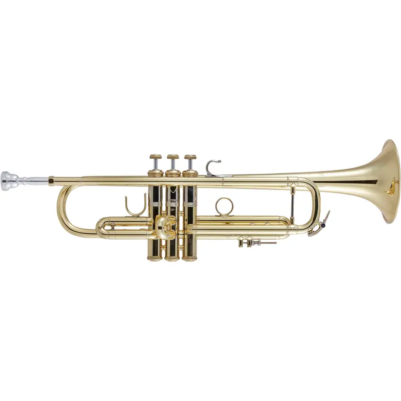 Bach 190 Stradivarius 37 Bell Medium Plus Bore Series Unlacquered Professional Bb Trumpet