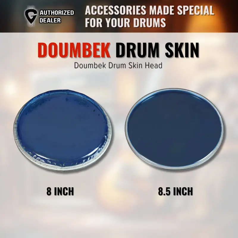 Doumbek Drum Head Skin, High Quality Drum Head Replacement for Doumbek ( HS/DOM )