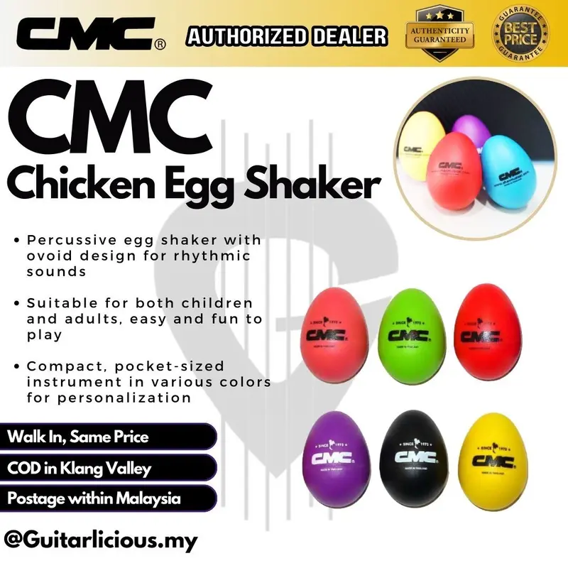 CMC Chicken Egg Shaker (CMC/Egg - 2 unit)
