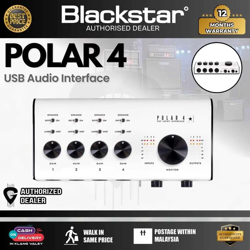 Blackstar Polar 4 USB Audio Interface