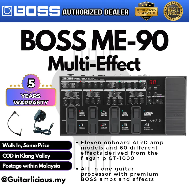 Boss ME-90 Guitar Multi Effects Pedal ( ME90 / ME 90 )