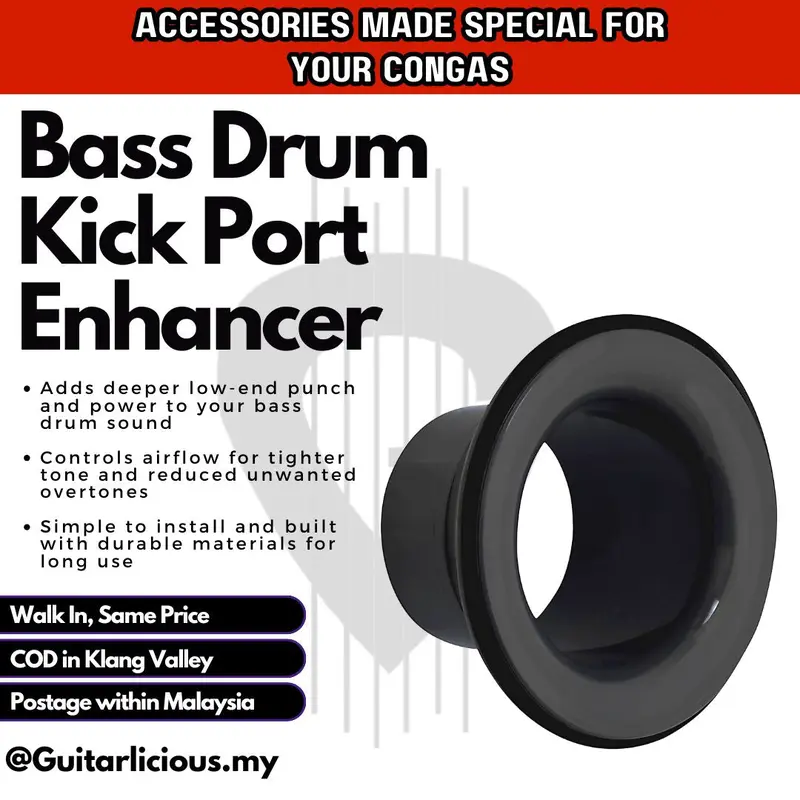 Bass Drum Kick Port Enhancer ( Kick Port )
