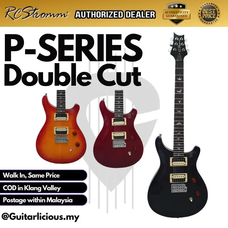 VIP P-Series Electric Guitar Double Humbucker (HH) with Tremolo (B-STOCK)