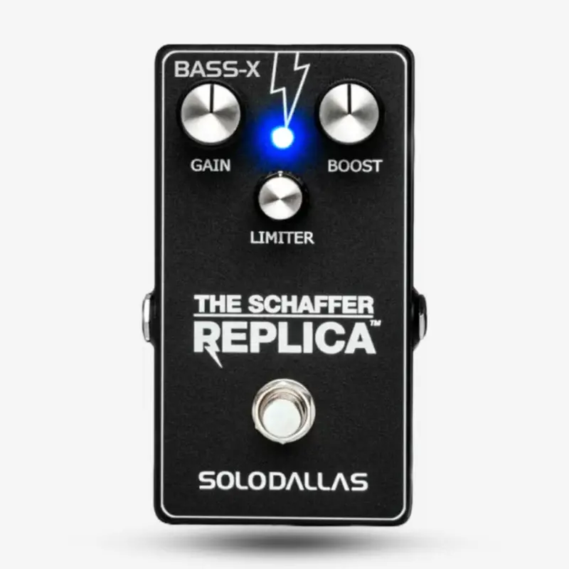 SoloDallas The Schaffer Replica - BASS-X / Bass Pedal - SD-BSX-BLK