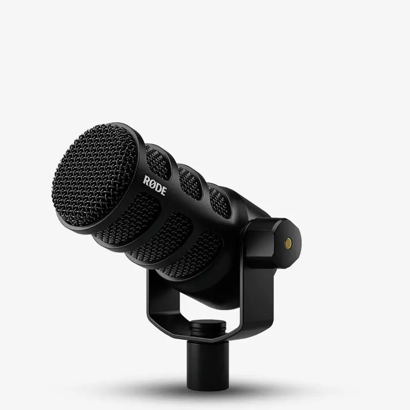 RODE PodMic USB Dynamic Broadcast Mic Cardioid Microphone with Built In Headphone and XLR Output ( Pod Mic / PODMICUSB )