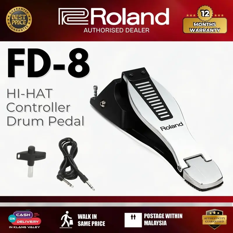 Roland FD-8 - Hi-Hat Controller Drum Pedal ( FD8 )