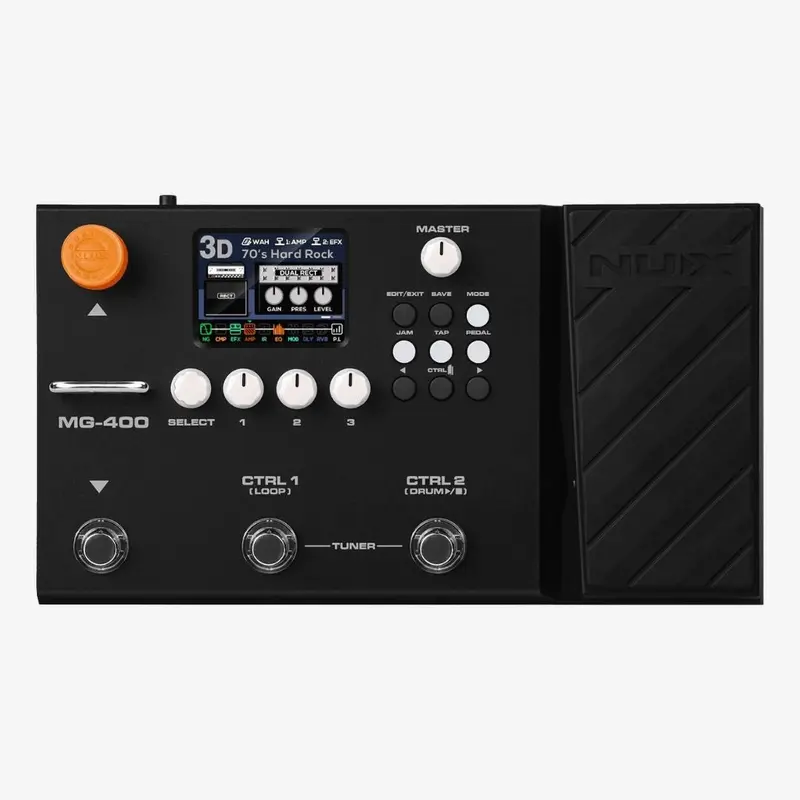 NUX MG-400 Modeling Guitar & Bass Processor Multi Effect Pedals
