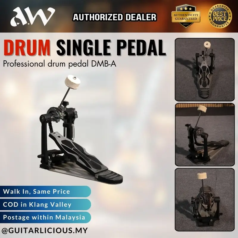 AW Professional Single Drum Pedal - DMB-A / DMB
