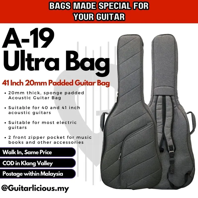 41" Sleeve Ultra Padded Acoustic Guitar Bag A19
