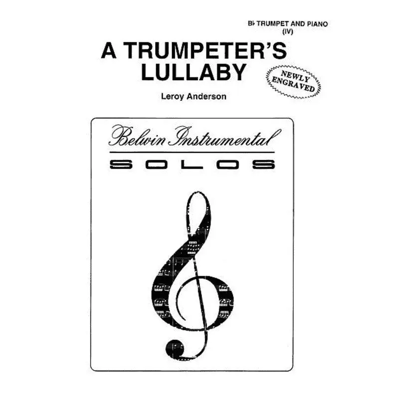 ANDERSON - A TRUMPETERS LULLABY TRUMPET/PIANO