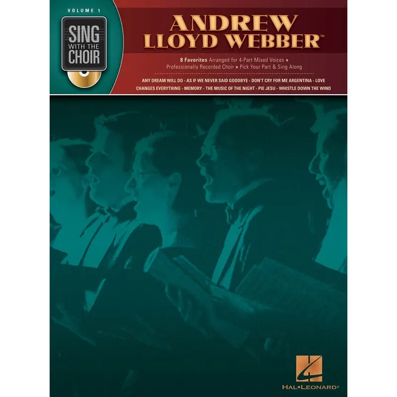 ANDREW LLOYD WEBBER SING WITH CHOIR BK/CD V1