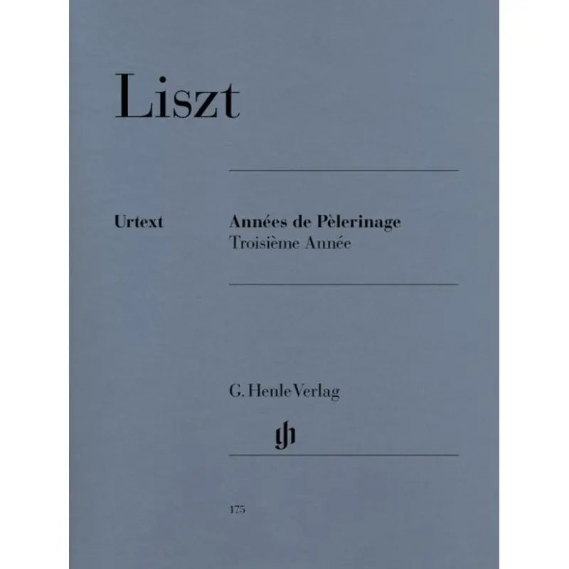 ANNEES DE PELERINAGE BK 3