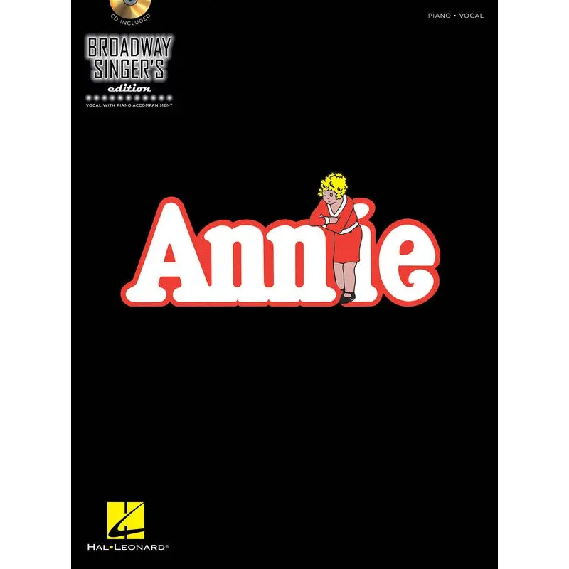 ANNIE BROADWAY SINGERS EDITION BK/CD