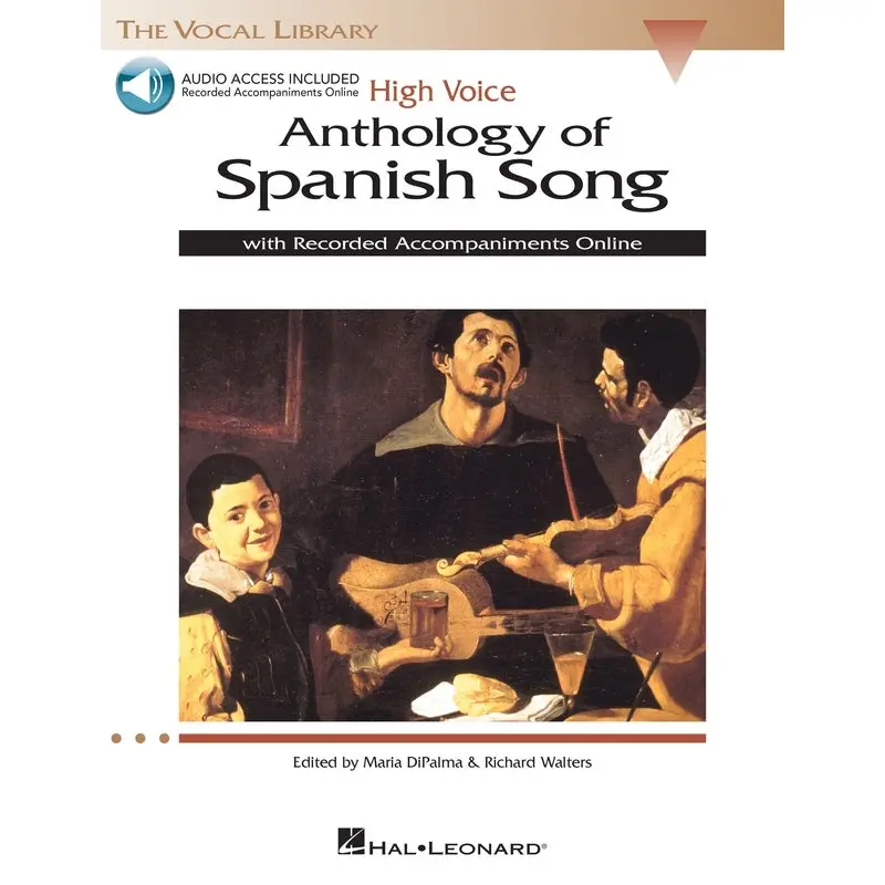 ANTHOLOGY OF SPANISH SONG HIGH VOICE BK/OLA