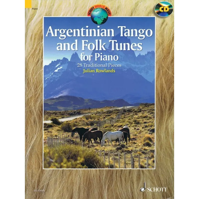 ARGENTINIAN TANGO AND FOLK TUNES FOR PIANO BK/CD