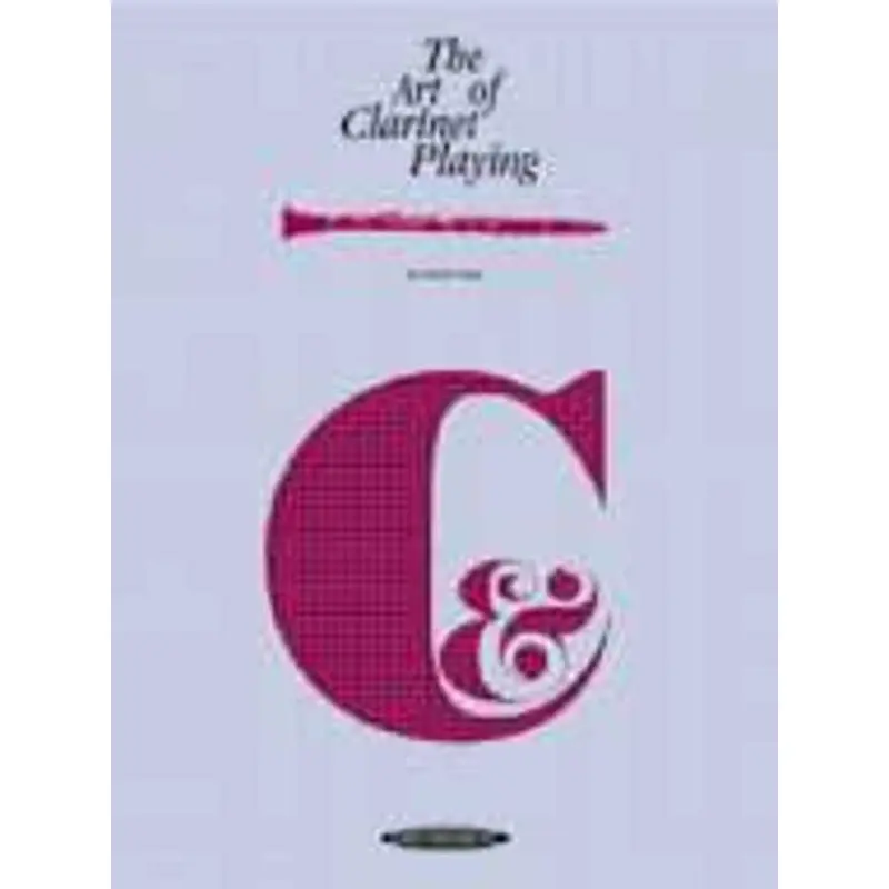ART OF CLARINET PLAYING