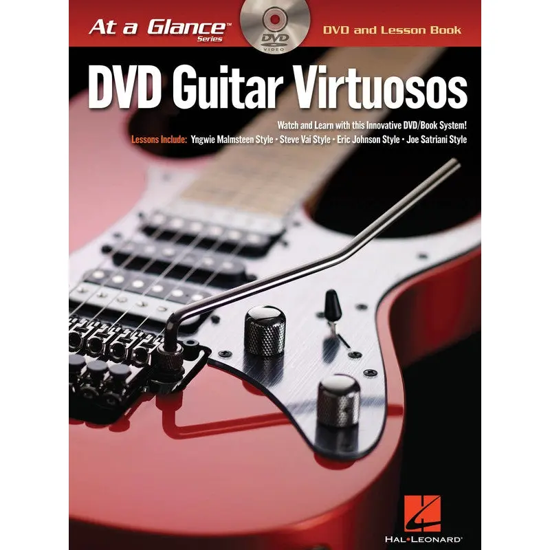 AT A GLANCE GUITAR VIRTUOSOS BK/DVD