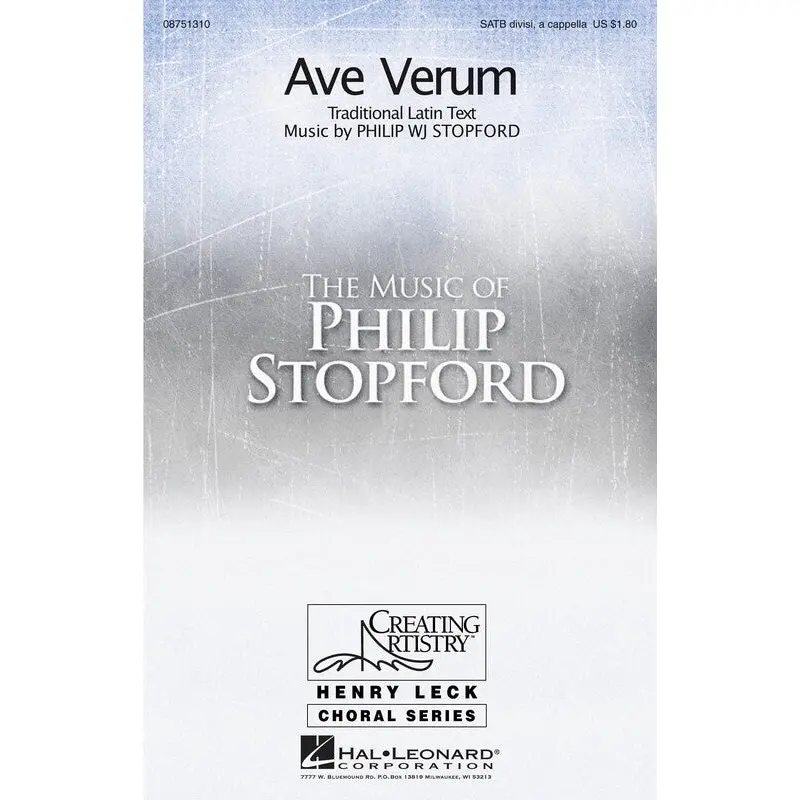 AVE VERUM SATB
