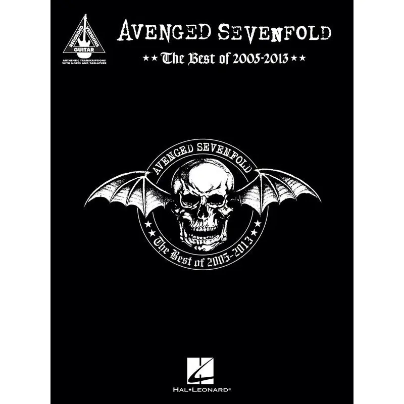 AVENGED SEVENFOLD - BEST OF 2005-2013 GUITAR TAB RV