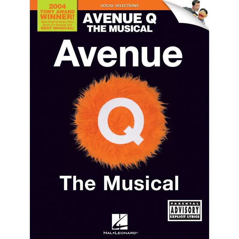 AVENUE Q VOCAL SELECTIONS VOC LINE W PNO ACC
