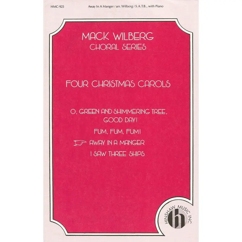 AWAY IN A MANGER SATB