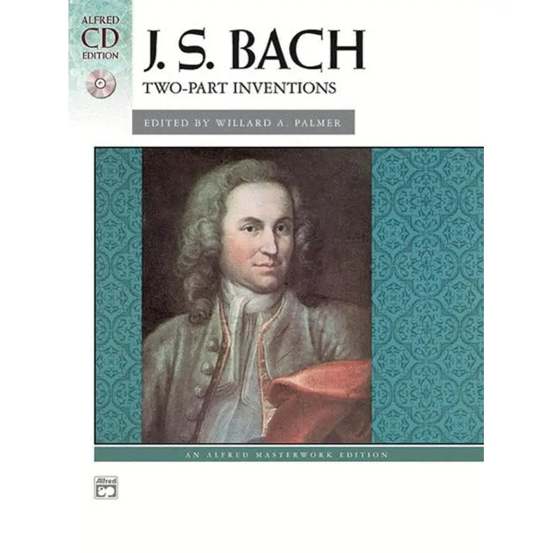 BACH - 2 PART INVENTIONS BK/CD