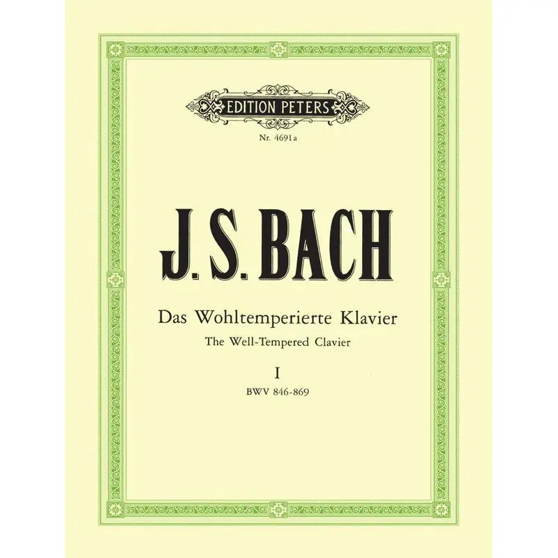 BACH - 48 PRELUDES AND FUGUES VOL 1 URTEXT