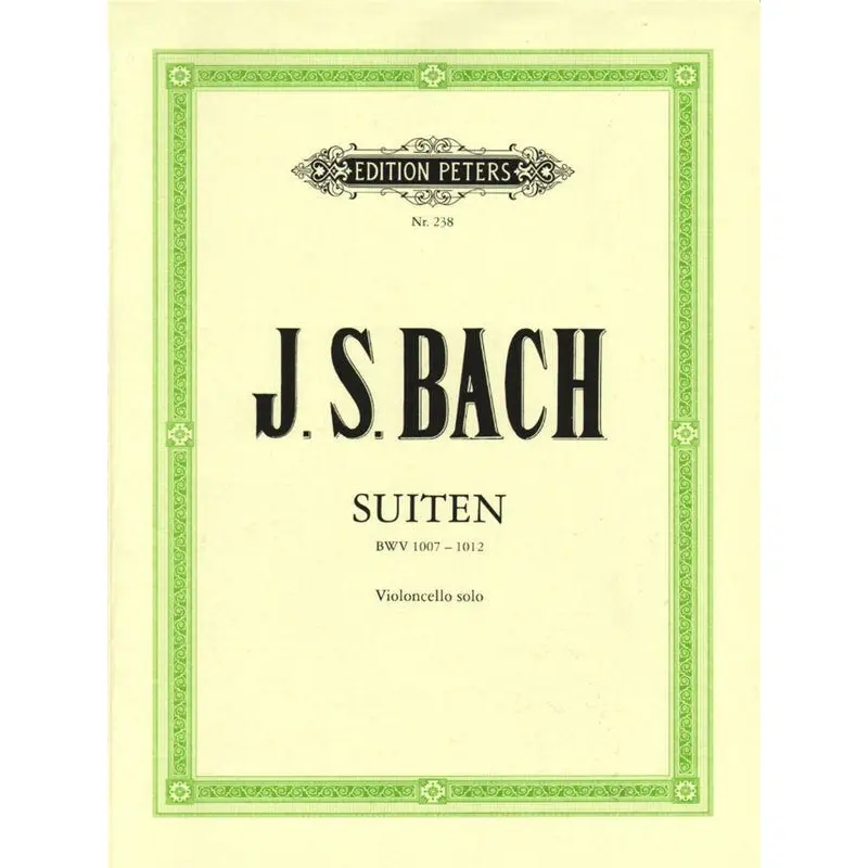 BACH - 6 SUITES SOLO CELLO BWV 1007-1012