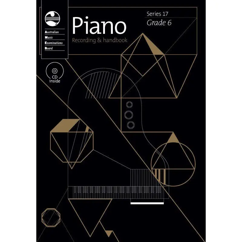 AMEB PIANO GRADE 6 SERIES 17 CD REC HANDBOOK