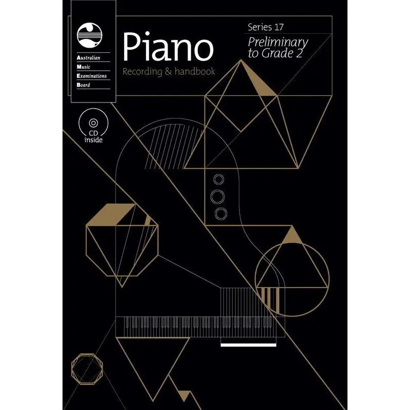 AMEB PIANO PRELIM TO GRADE 2 SERIES 17 CD REC HANDBOOK