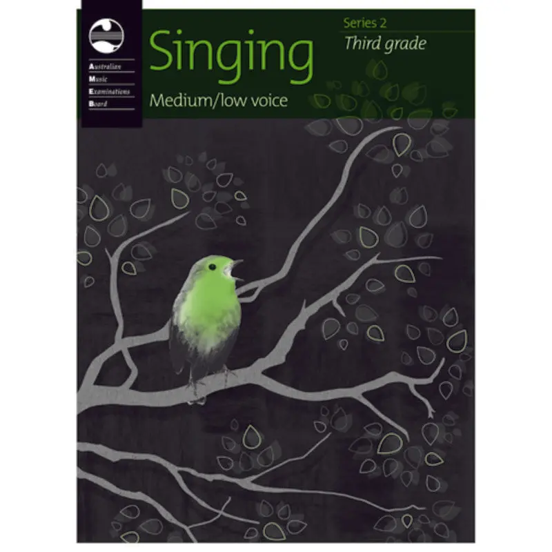 AMEB SINGING SERIES 2 GRADE 3 MEDIUM LOW