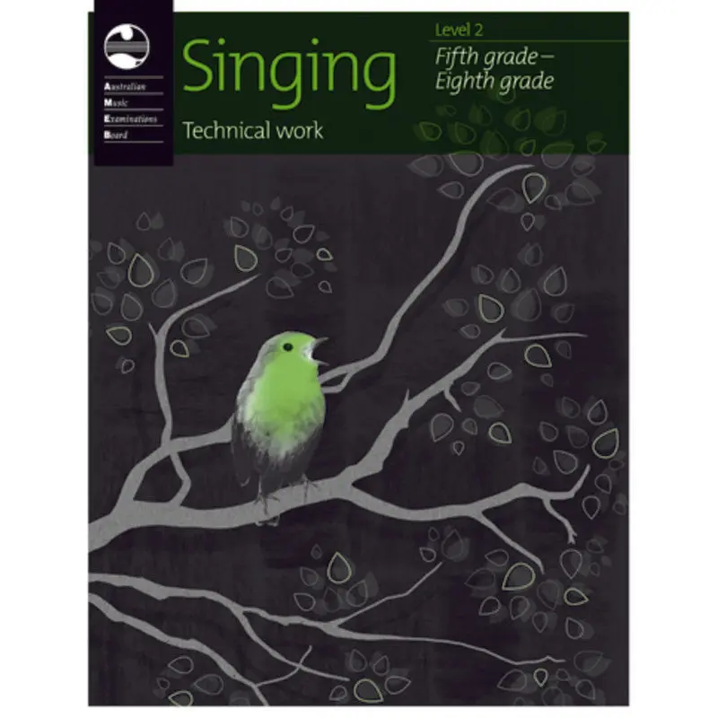 AMEB SINGING TECHNICAL WORK LEVEL 2 2010
