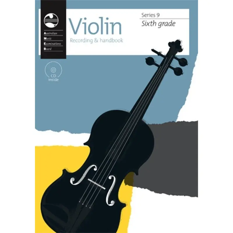 AMEB VIOLIN GRADE 6 SERIES 9 CD/HANDBOOK