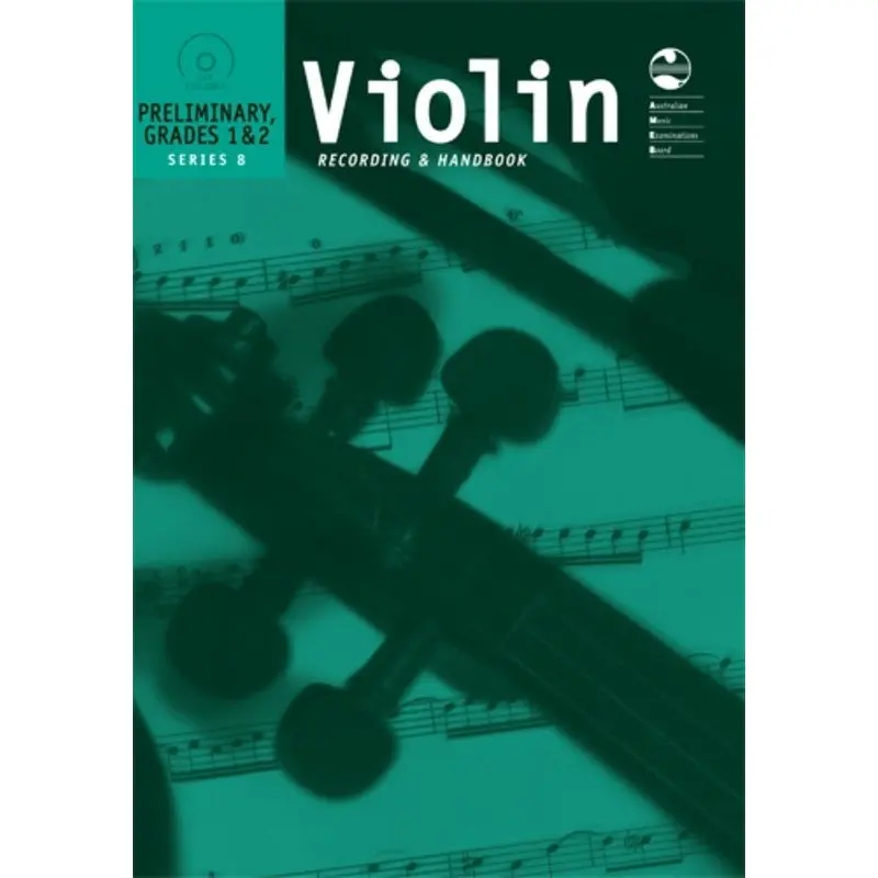 AMEB VIOLIN PRELIM TO GR 2 SERIES 8 CD/HANDBOOK (O/P)