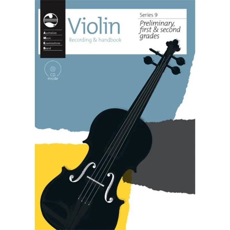 AMEB VIOLIN PRELIM TO GR 2 SERIES 9 CD/HANDBOOK