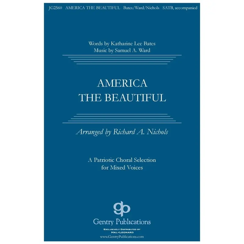 AMERICA THE BEAUTIFUL SATB