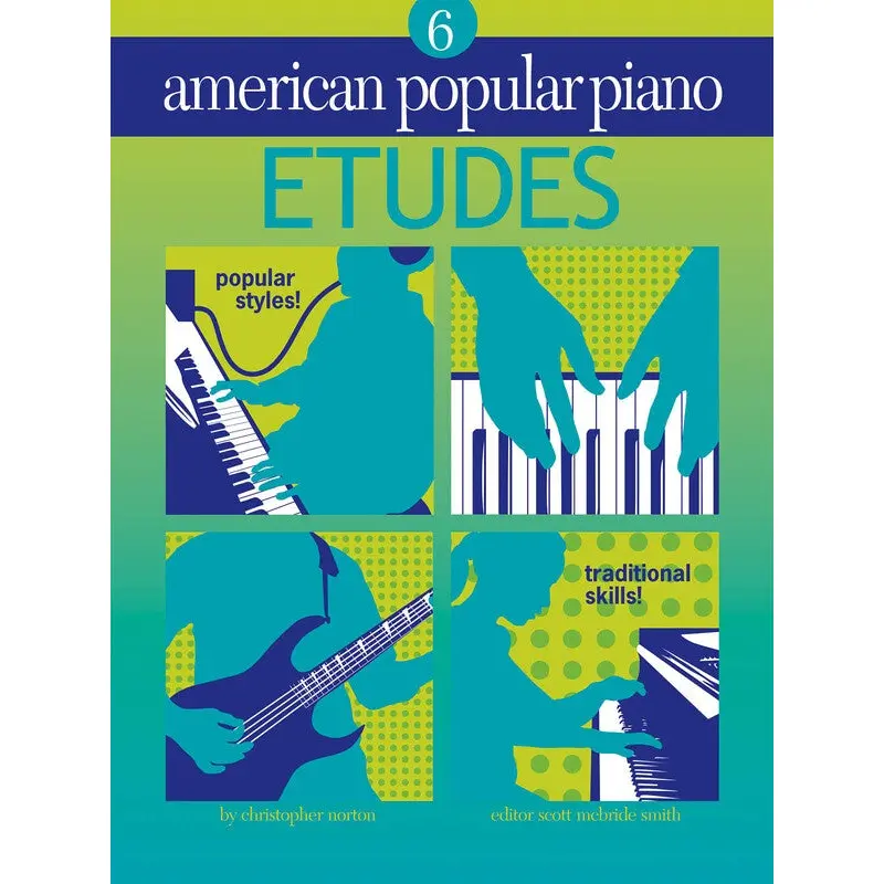 AMERICAN POPULAR PIANO ETUDES LVL 6