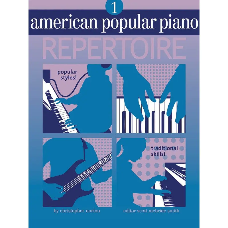 AMERICAN POPULAR PIANO REPERTOIRE LEV 1 BK/CD
