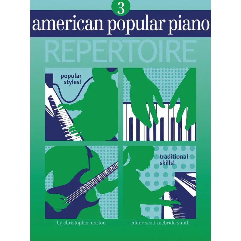 AMERICAN POPULAR PIANO REPERTOIRE LEV 3 BK/CD