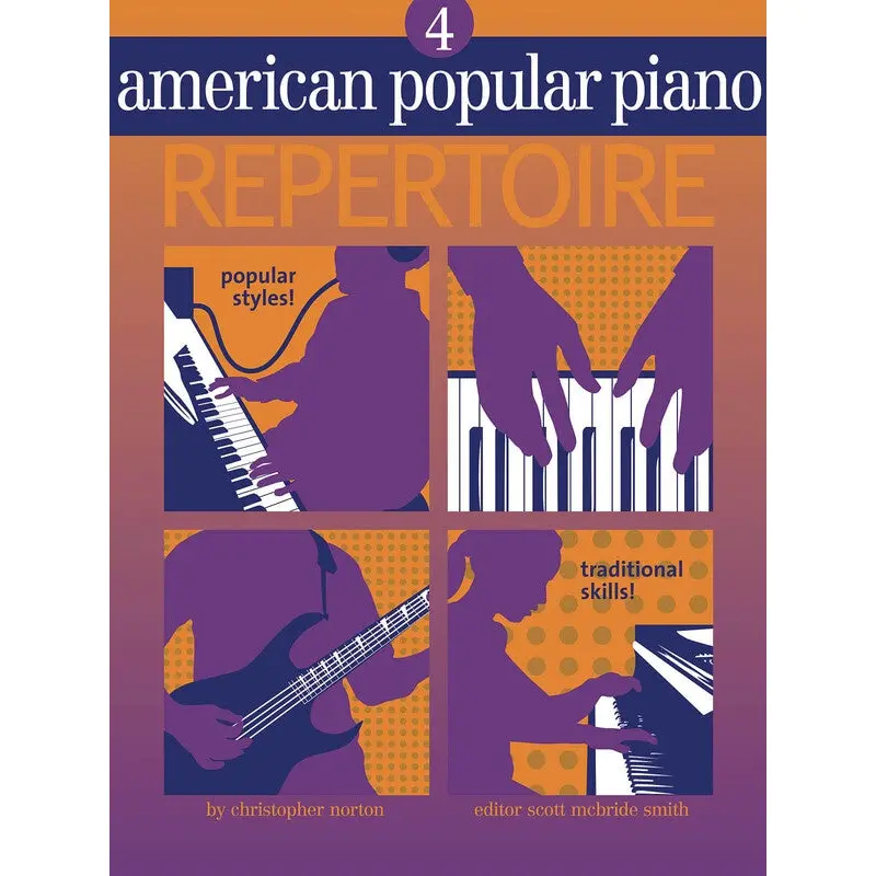 AMERICAN POPULAR PIANO REPERTOIRE LEV 4 BK/CD